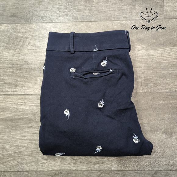 Loft Marisa Crop Pants Size 10 - Picture 6 of 6